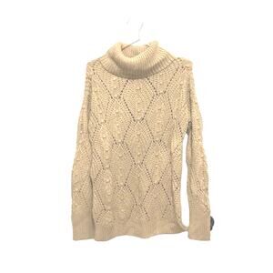 a new day chunky cowl neck sweater size small